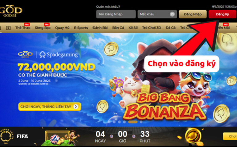 Khám Phá God55 VIP: Cơ Hội Vàng Cho Các Cược Thủ