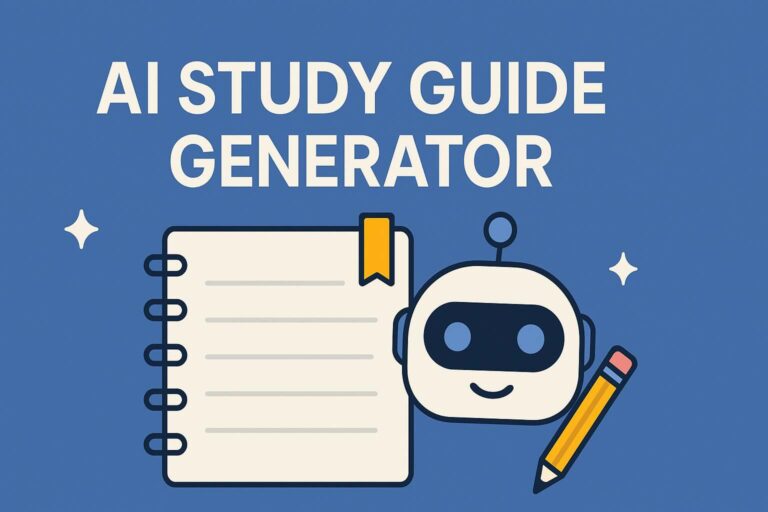 Study Guide Maker: Your Essential Tool for Academic Success